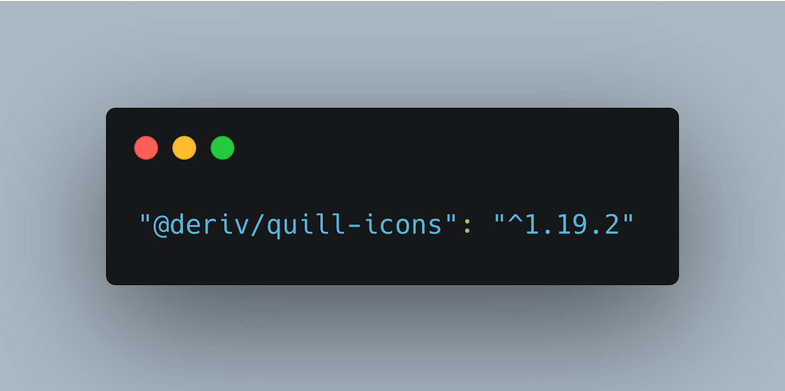 Code for adding quill icons on the Deriv website